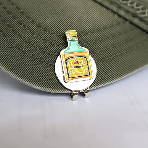 Golf Ball Marker Magnetic Hat Clip Set Golf Bag Accessories Gift for Men Women Golfer
