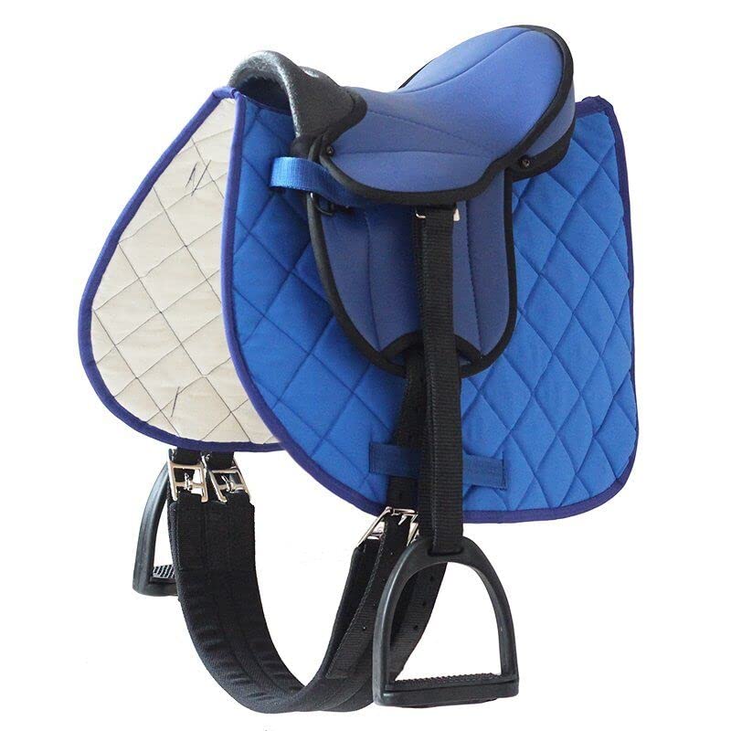 German Riding Sattelset Little Star blau