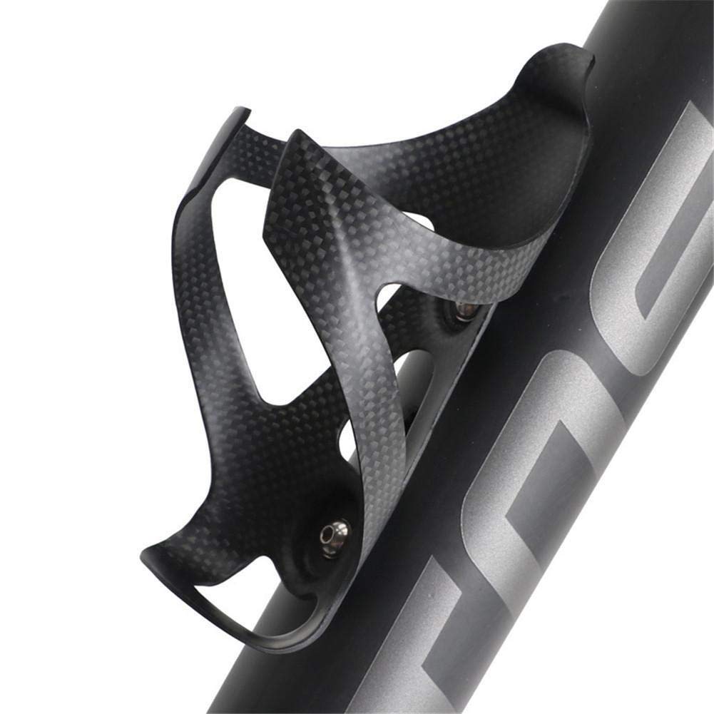 Adapter koszyka na bidon Rower Rower Uchwyt na bidon Kolarstwo szosowe MTB Uchwyt na szklaną butelkę Włókno węglowe Stojak na kubki z napojami Część rowerowa Akcesoria rowerowe (matowy)