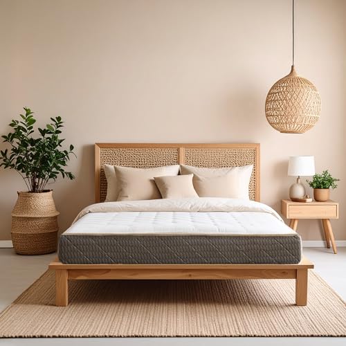 Image of Kurlon Spinel Ortho Mattress | Orthopedic Mattress | Spine Support | Breathable Fabric | Firm Support | High Density Bonded Foam | PU Quilting | Single Size | 78x42x7 | 2 Yrs Warranty