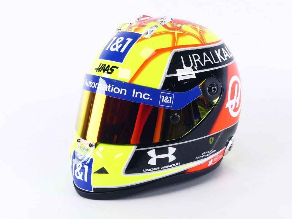 Mini Helmet- Miniaturowy samochód kolekcjonerski, MKS-MH-2-2021-R, żółty/czarny
