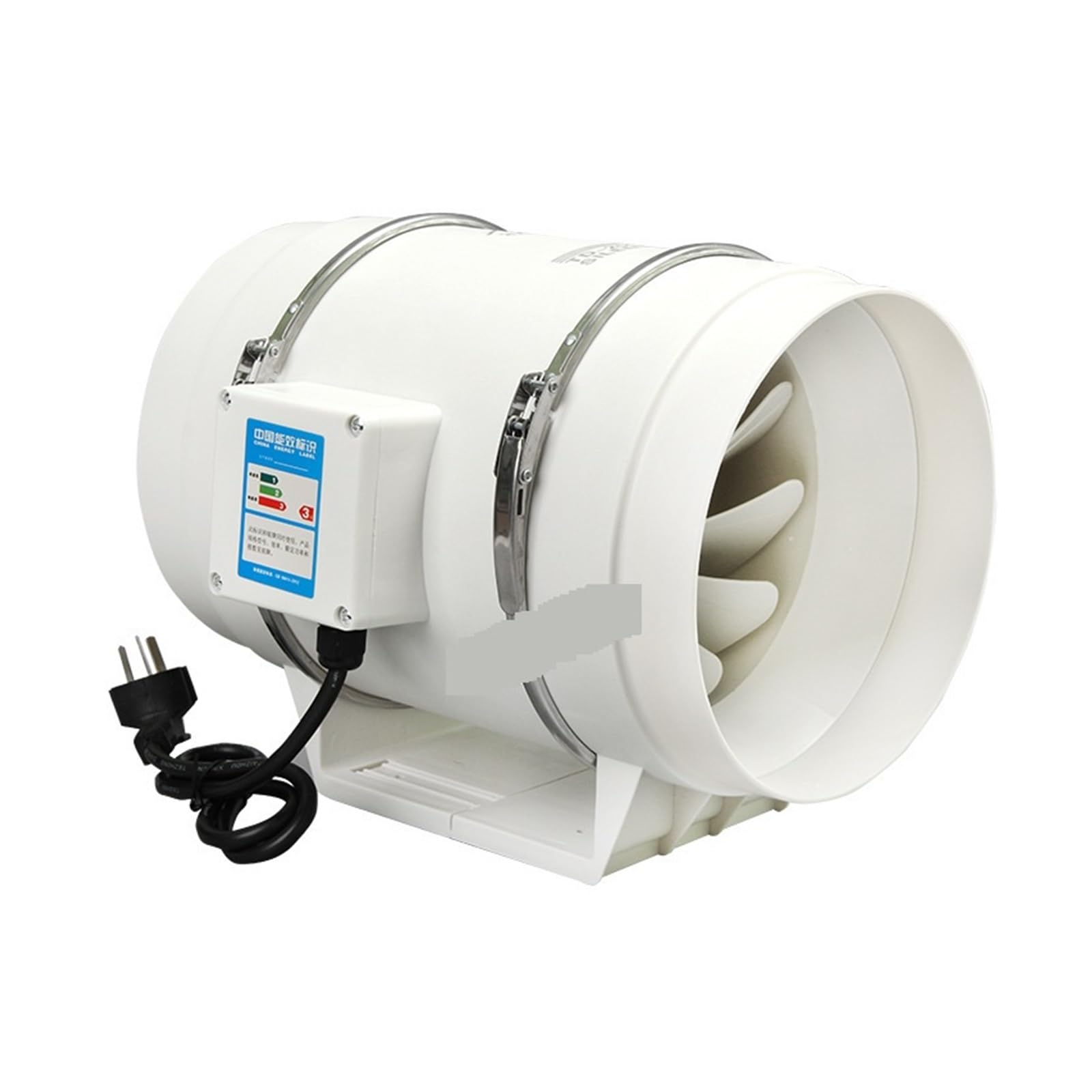 Ventilador de Extracción Extractor De Aire Silencioso De 3, 4, 5 Y 6 Pulgadas, Conducto De Tubería En Línea, Extractor De Baño, Ventilación For Cocina, Inodoro, Pared, Aire Limpio(3inch)