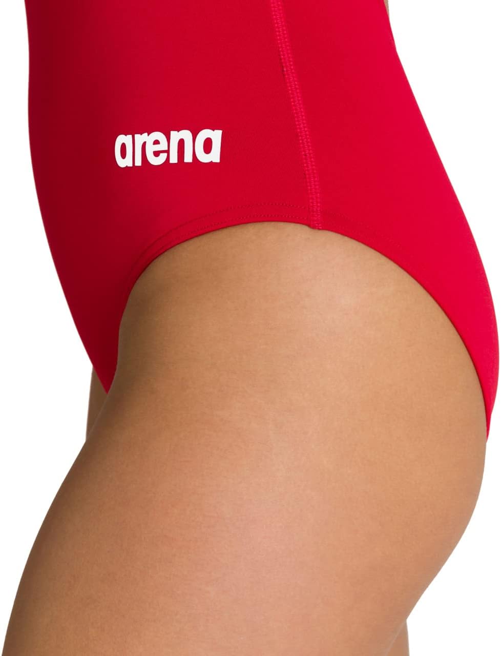 Arena Womens Solid Team Swimsuit Lightdrop Back MaxLife Open Back Bathing Suit Athletic Swimwear