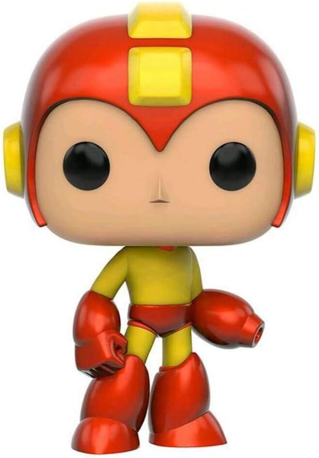 Funko Pop Games Mega Man Fire Storm Exclusive Variant Vinyl Figure