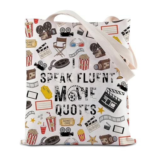 Bolsa tipo tote con frases de películas miniatura 1