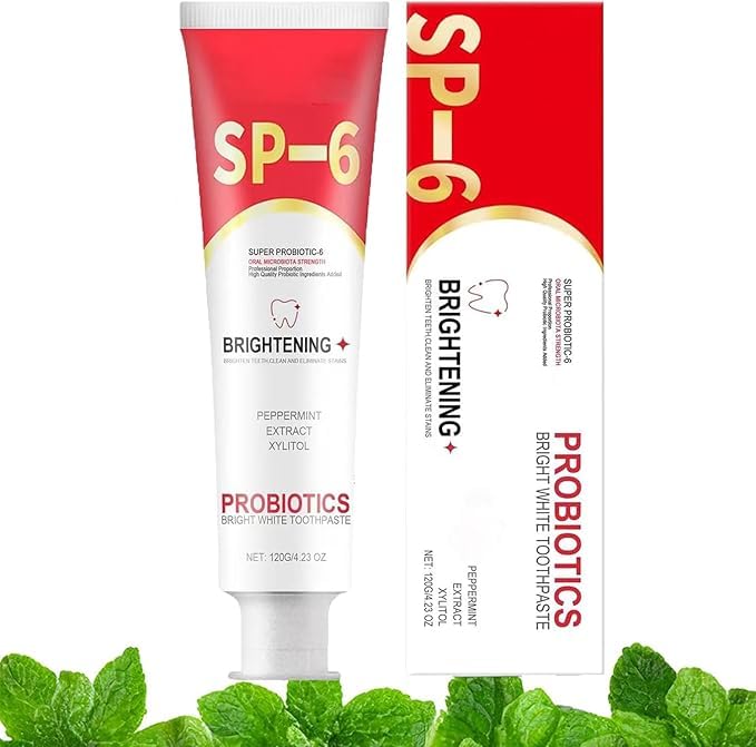 SP-6 Brightening Toothpaste for Teeth Whitening, 100g, Peppermint Flavour (B0DGD92R4X) Amazon Price History, Amazon Price Tracker