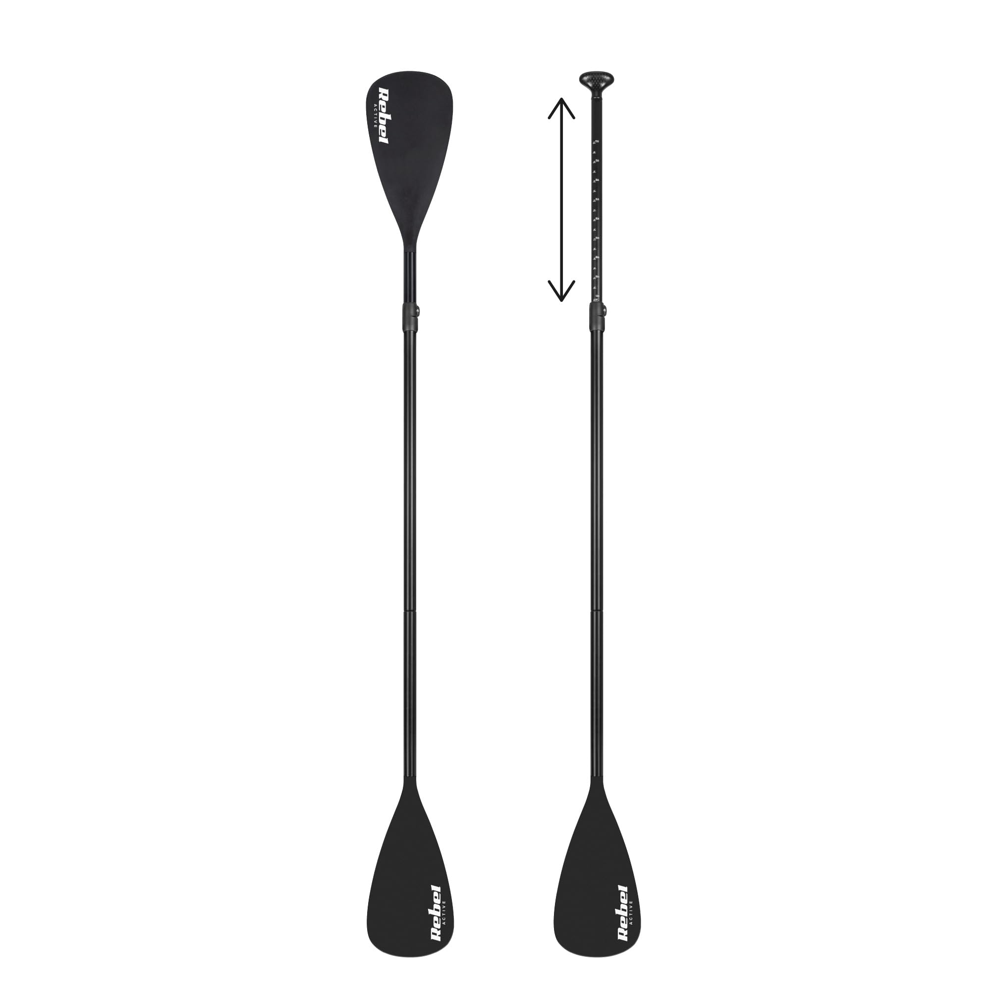 Rebel Electro Deska SUP Pompowana z Siedziskiem do Pływania Drop-Stitch 335 cm Zestaw Wiosło Pompka Plecak RBA-4507-WH