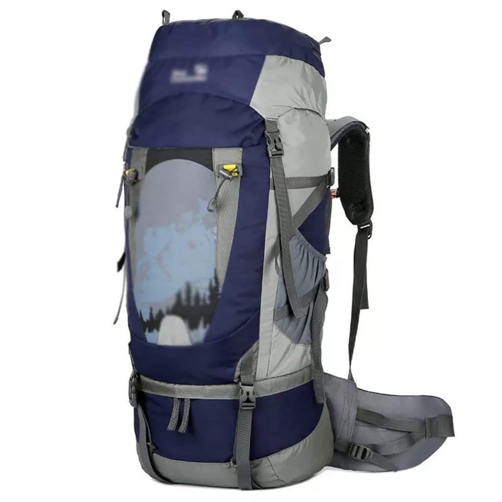 Plecak męski o dużej pojemności 80 l, kemping, turystyka, plecak outdoorowy, plecak podróżny