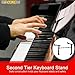 5 CORE Keyboard Stand Extension Adapter 2 Tier Adjustable to 29