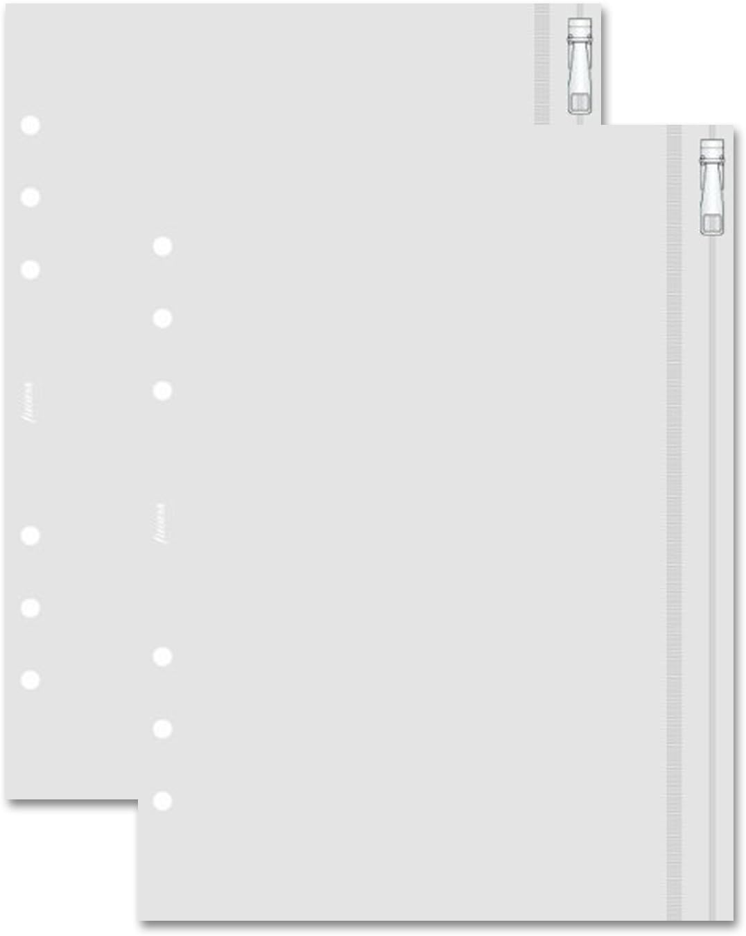 FilofaxA5 Twin Pack Zip Lock Envelope (343618) X 2