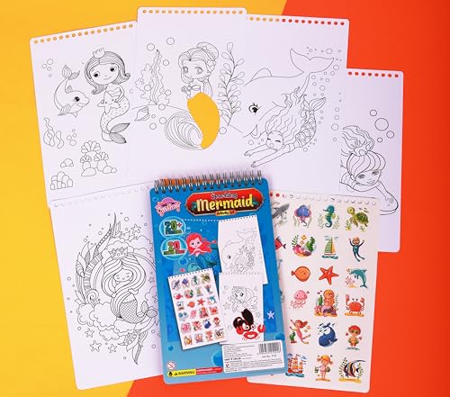 Image of STRIDERS Sparkling Mermaid Activity Set - A Fun and Creative kit for Kids, Perfect for Imaginative Play, Crafting, Enhancing Creativity, fine Motor Skills, and Artistic Fun.