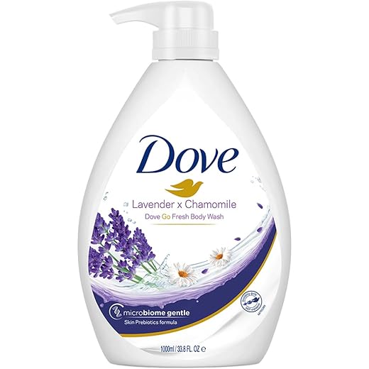 Dove Go Fresh Body Wash Lavender & Chamomile 1L