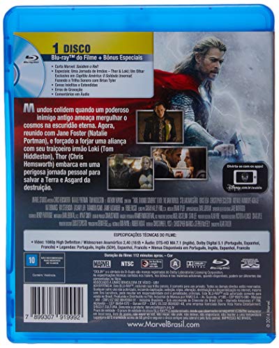 Thor O Mundo Sombrio [Blu-ray]