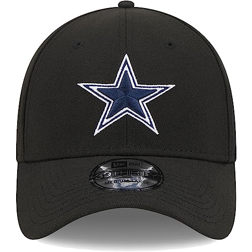 Gorra visera New Era para hombre Dallas Cowboys negra miniatura 2