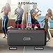 Monster Shock Pro Bluetooth Speaker with Strap, 80W Loud Speaker with Deep Bass, Portable Wireless Speakers with TWS, Long Playtime & Waterproof for Outdoors/Indoors, Supports AUX/TF Card/USB Audio