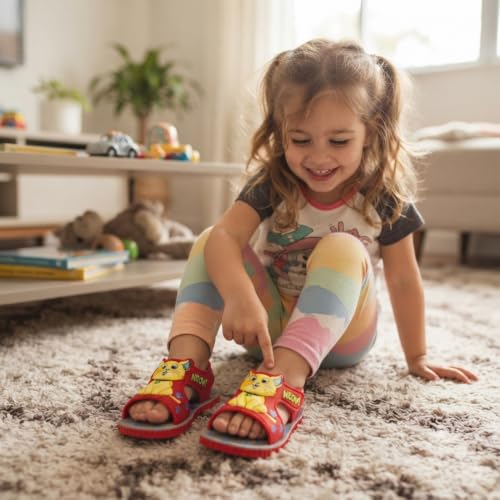 Image of Coolz Kids Chu-Chu Sound Musical Sandals C-06-A for Baby Boys and Girls Age 1-3 Years