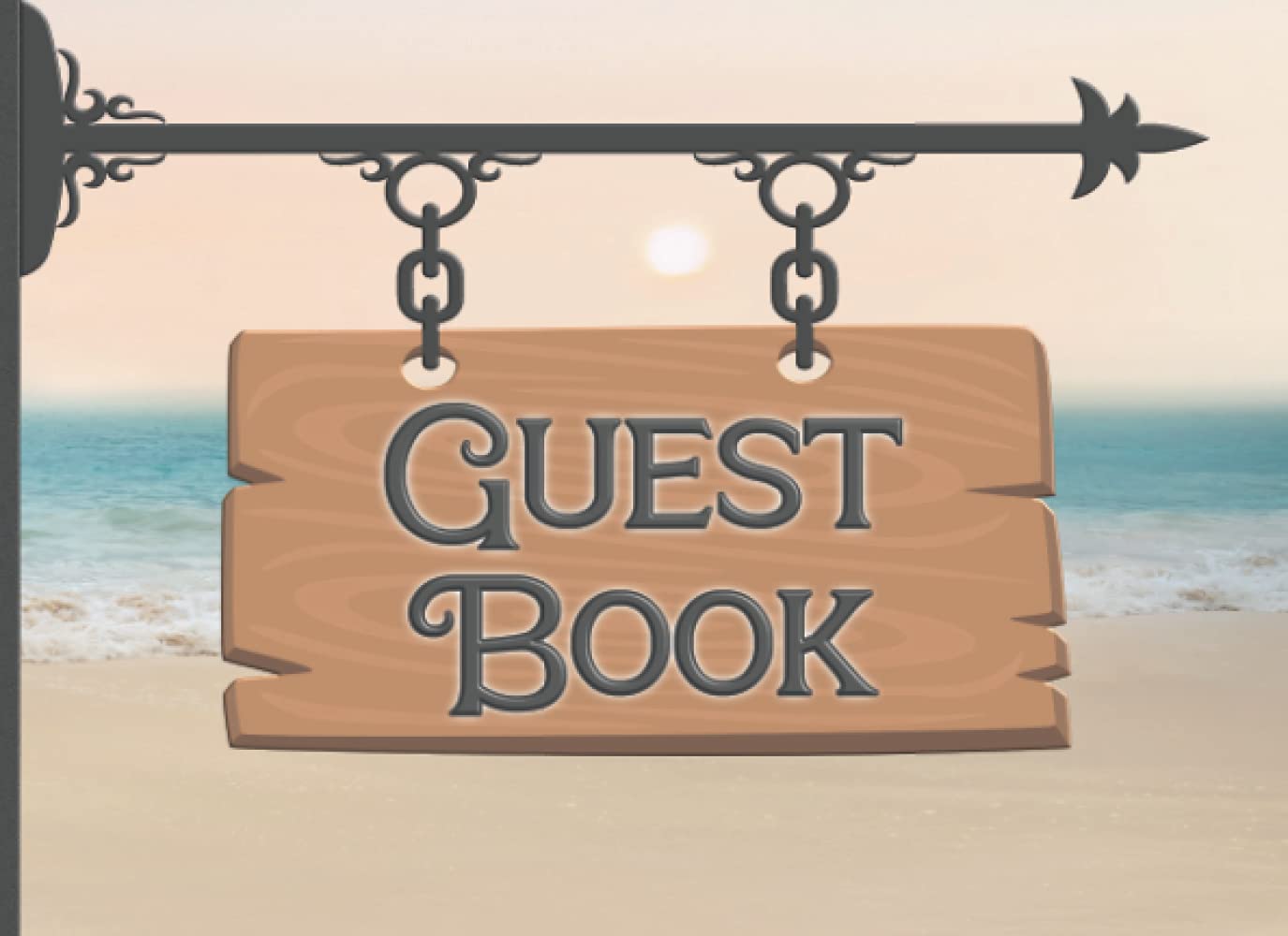 Seaside Guest Book: For Visitor Review Comments | Ideal for Vacation Holiday/Rental Let Owners