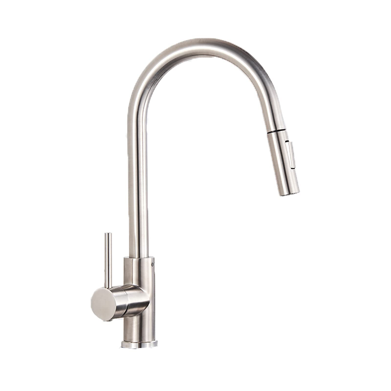 Robinet de cuisine deux fonctions mitigeur extractible en alliage de chrome