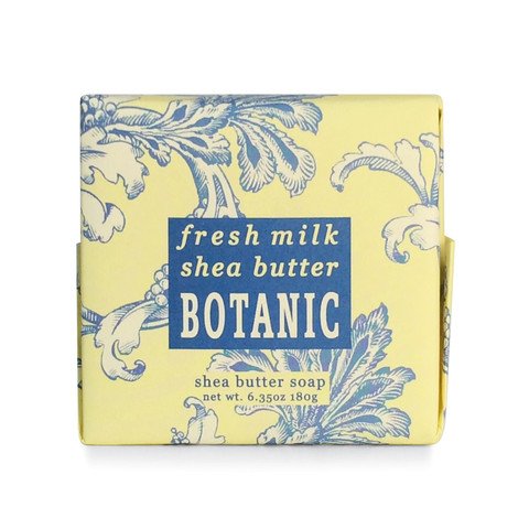 Greenwich Bay FRESH MILK Spa Soap, Enriched with Creamy Buttermilk and Shea Butter. No Parabens. 6.35 Oz. (1 Pack)