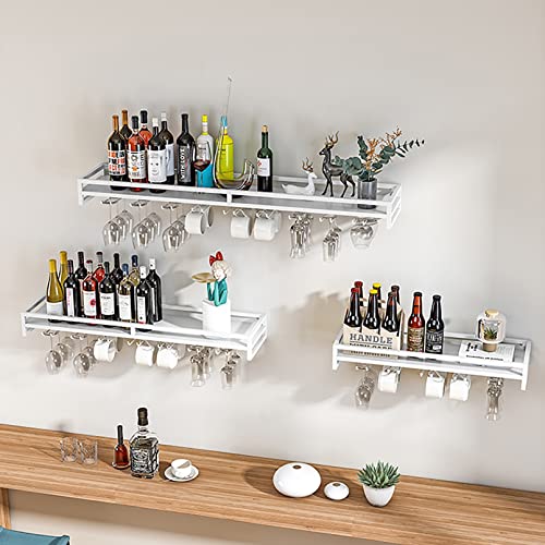 Casier à vin mural haut de gamme, étagère moderne en métal robuste - 4