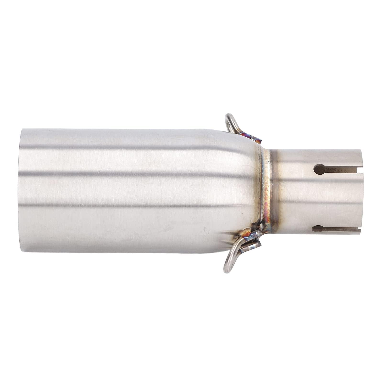 EVGATSAUTO Tuyau de Liaison Intermédiaire D'échappement de Moto, Réaménagement du Tube Intermédiaire D'échappement pour BEVERLY 125 300 MP3 125 250 300 LT X10 125