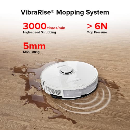 Roborock S8+ Robot Vacuum, SelfEmpty Dock, 6000Pa Suction