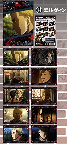 Amazon.co.jp: 進撃の巨人 ポストカードブックH エルヴィン : おもちゃ