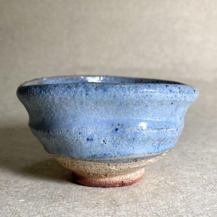 青斑唐津ぐい呑唐津焼ぐい呑焼き物陶器酒器陶芸