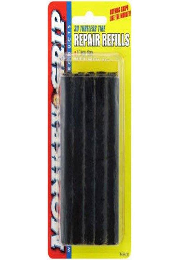 BELLAutomotive 22-5-08800-M Monkey Grip Tubeless Repair String, 30 Pieces, Black, One Size
