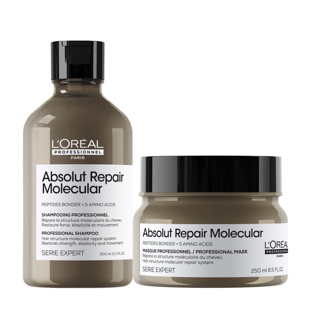 L'Oréal Professionnel Rutina repara daños y fortalece el cabello a nivel molecular, Para todo tipo de pelo dañado y seco, SERIE EXPERT