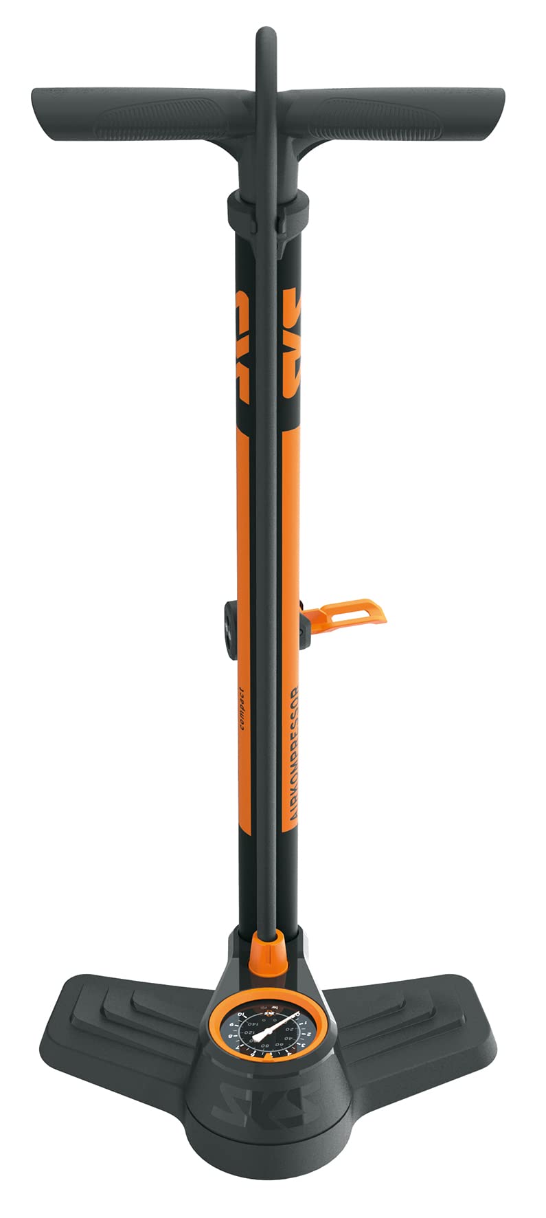SKS Airkompressor Compact 10.0 Bomba de Aire, Unisex, Naranja y Negro, sin información