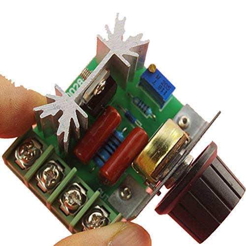 Shenzhen LangTao Bang International Trade Co., Ltd. AC Motor Speed Controller, 2000W, 220V, 48x34x27mm, Silicon Control