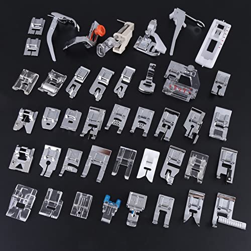 Pieds-de-biche pour couture réussie : kit 42 pièces avec guide de points - 8