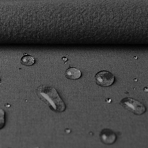 Oeko-Tex® High-Tech – Softshell con membrana climática - Tela de 3 capas: microfibra, membrana climática y jersey - Impermeable - Por metro (gris)