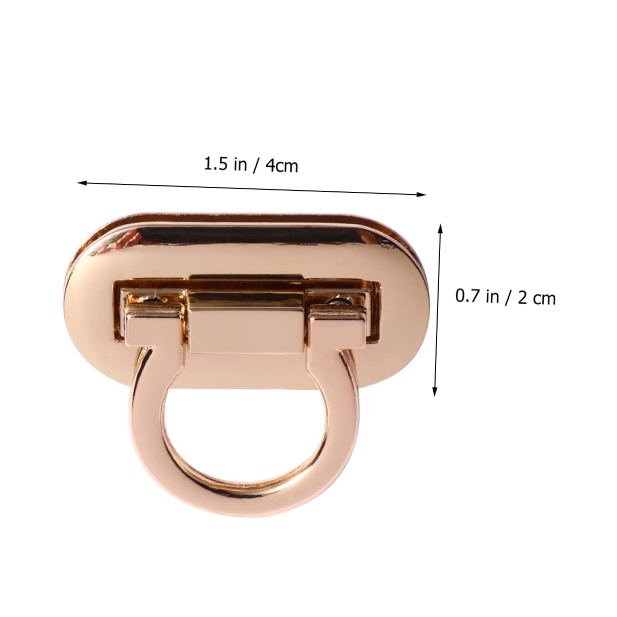 Housoutil 12piezas Cerraduras De Aleación Duraderas Para Equipaje De Candados Ajustables Para Maletas y Accesorios De Seguridad Color Dorado