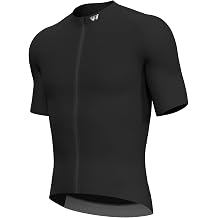 Cycling Jersey Men Short Sleeve, Road Bike Jerseys Full Zipper with Pockets, Bicycle Clothing Breathable Quick Dry