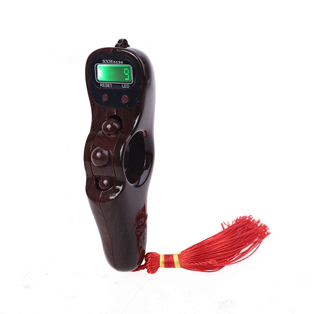 Portable Handheld Digital Beads Counter with Backlight Finger Game Toy Manual Reset Relaxation Tool