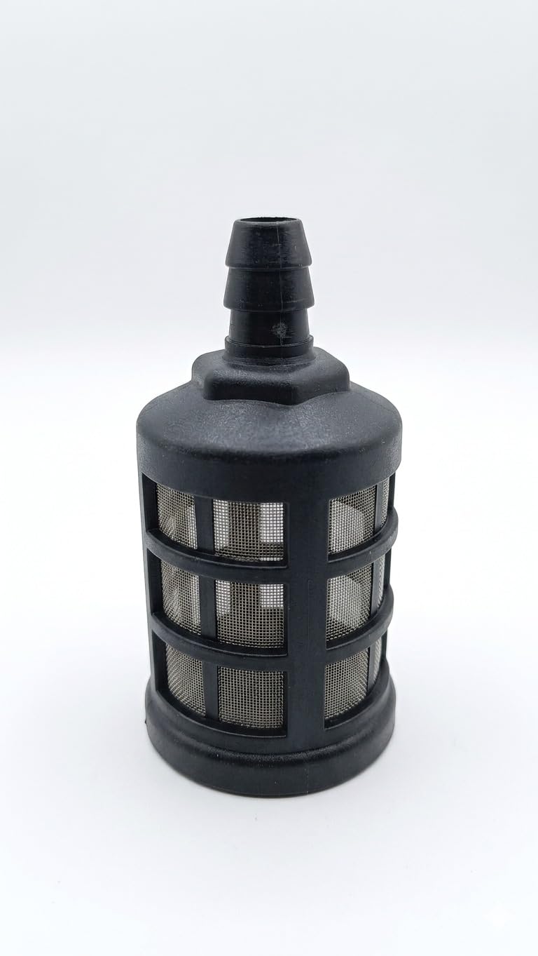Inline Suction Strainer Filter with Barbed Hose Fitting, Stainless Steel Mesh, Black, for High Pressure Washer Pump,Pressure Washer Black Intake Filter-image-38