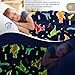 Dinosaur Gifts Toys for Boys Girls - Glow in The Dark Dino Blanket Best Christmas Birthday Valentines Easter Presents for Kids Age 1 2 3 4 5 6 7 8 9 10 Year Old Child Teen Toddler Soft Throw 50