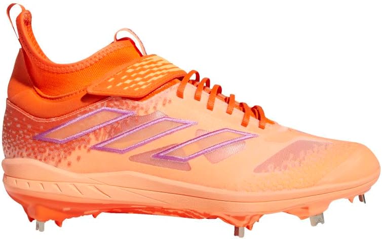 orange adidas baseball cleats