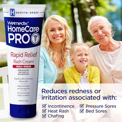 Welmedix 60324330410073 Homecare Pro Rapid Relief Adult Diaper Rash Cream thumb #3