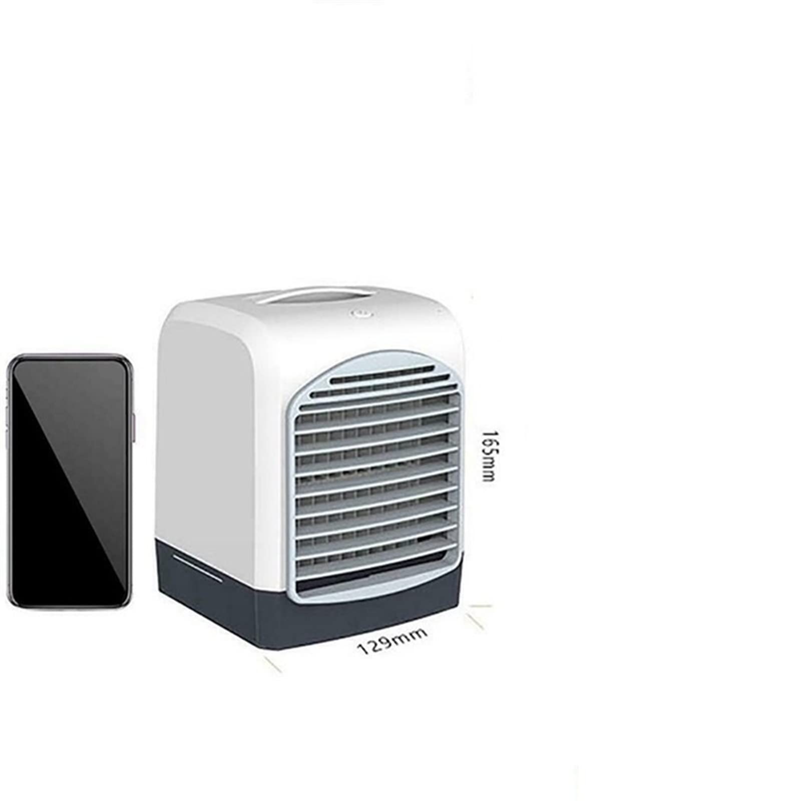 Mobilny klimatyzator Przenośny mini klimatyzator biurkowy USB Mały wentylator Nawilżacz chłodzący Aromaterapia Chłodnica powietrza ze zbiornikiem na wodę lodową