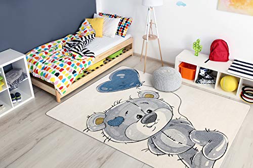 Tapis enfant Teddy Bear isolant et doux pour protéger bébé du sol froid - 3