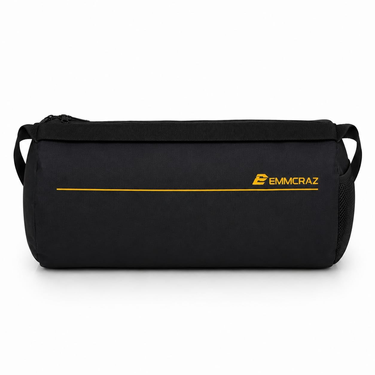 Gym Bag for Men [17 LTR] | Travel Bag for Man with Adjustable Straps | Bags for Traveling & Sports | Unisex Duffel Bags for Gym with 1 Large Compartment & 1 Mesh Pocket | Black-image-15