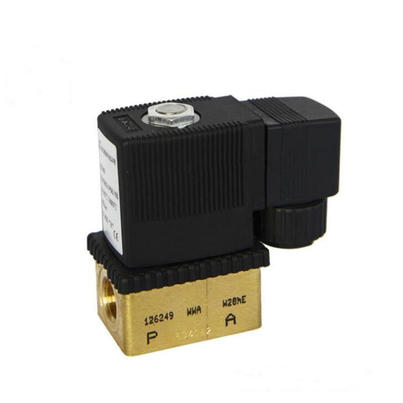 Two-way direct acting plunger solenoid valve can replace burkertye