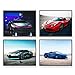 Sports Car Poster Prints - Set of 4 Unframed (10 inches x 8 inches) Super Car Prints - Lamborghini Aventador - Bugatti Divo - Ferrari 458 - Mclaren 570s - Exotic Car Wall Art - Set 1