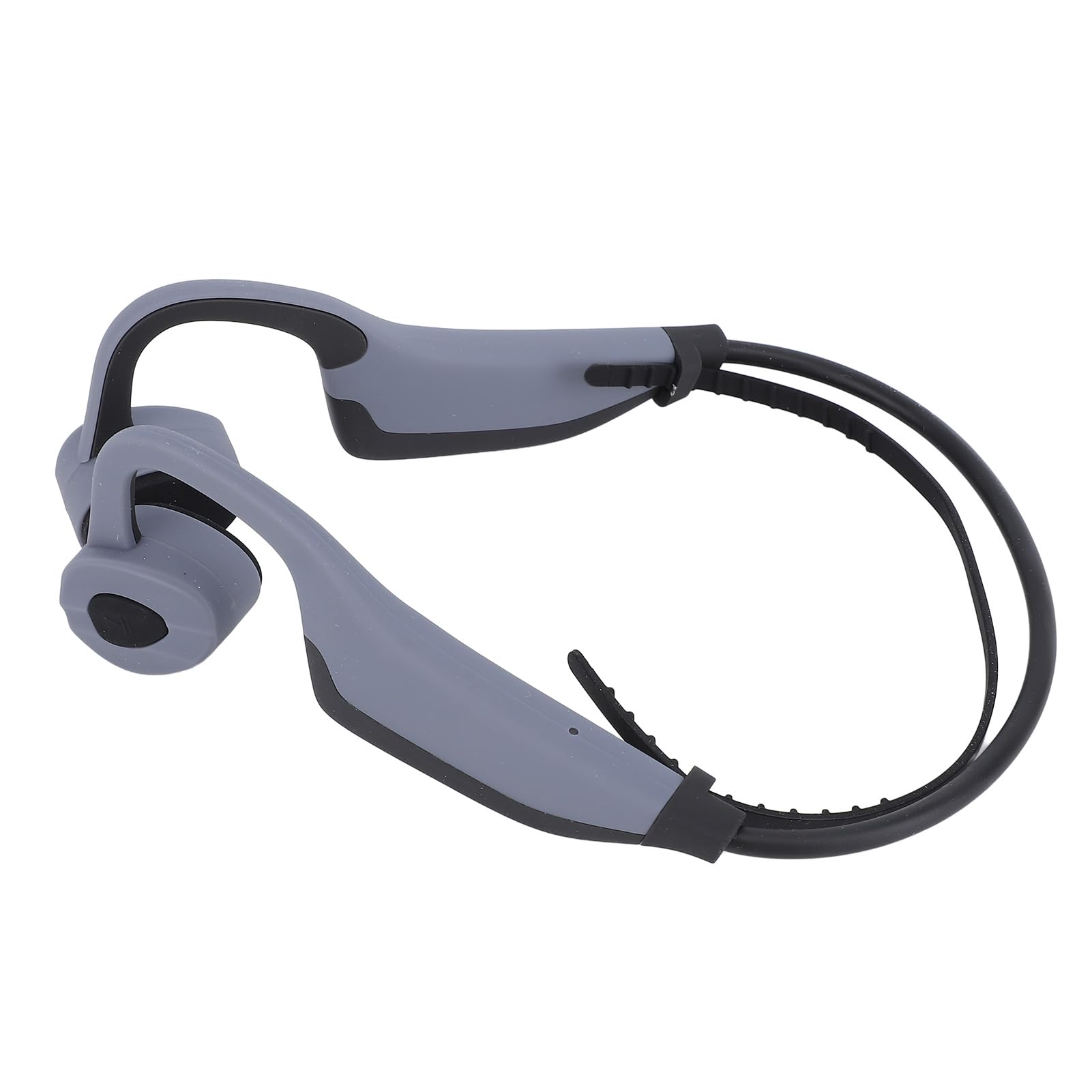 Annadue Cuffie a Conduzione Ossea Wireless IPX8 Resistente All'acqua Qualità del Suono Chiara Memoria da 16 GB per Nuoto e Immersioni (GREY)