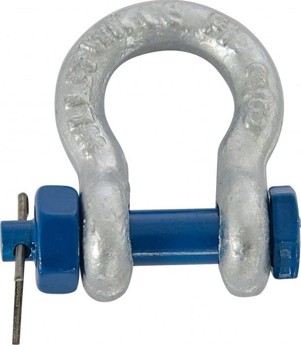 Bow Shackle 11.0mm 1.5T Galvanised Steel TRADE PACKS - View #4