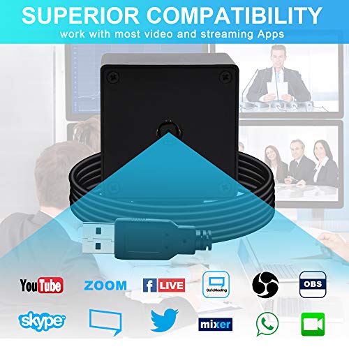 Ifwater 13Mp Usb Camera 2880P 75Degree Autofocus No Distortion Lens,Imx214 Sensor High Definition Usb Camera With Metal Case,Uvc Usb2.0 Video Webcam Plug&Play For Raspberry Pi,Windows,Android,Mac Os #TOP7