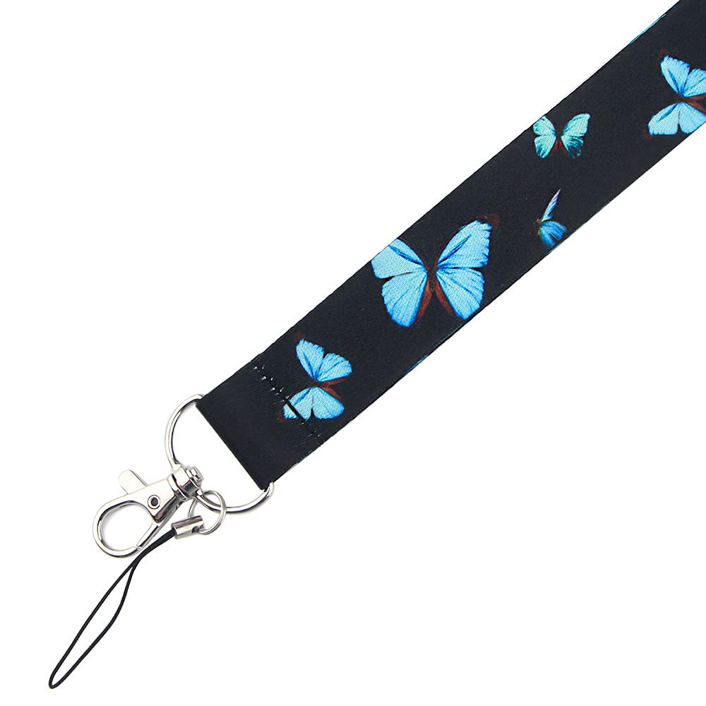 Yiflin Cute Neck Lanyard for Keys Wallet Id Card Holder Cool Keychain Lanyard for Women Men Teacher — view 2